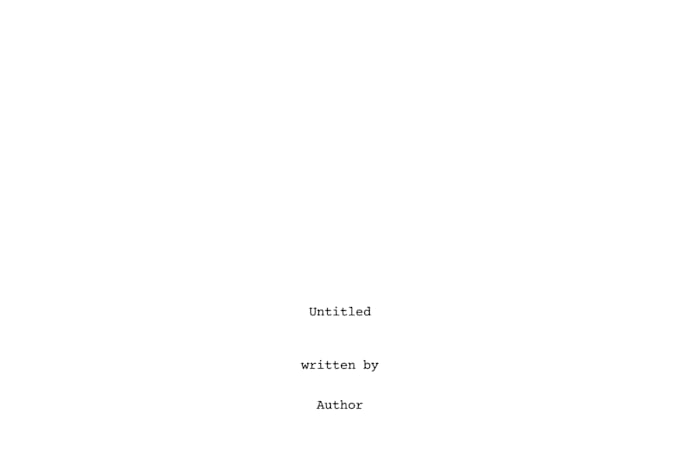 make your ideas to screenplay